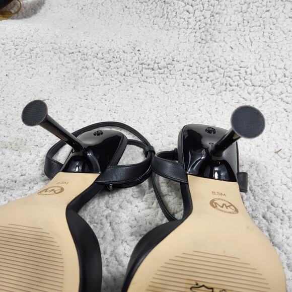 NEW Michael Michael Kors Imani heeled leather Stiletto shoes SIZE 8.5M - Picture 6 of 6